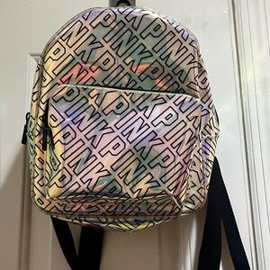 PINK Victoria’s Secret Holographic Small Backpack
